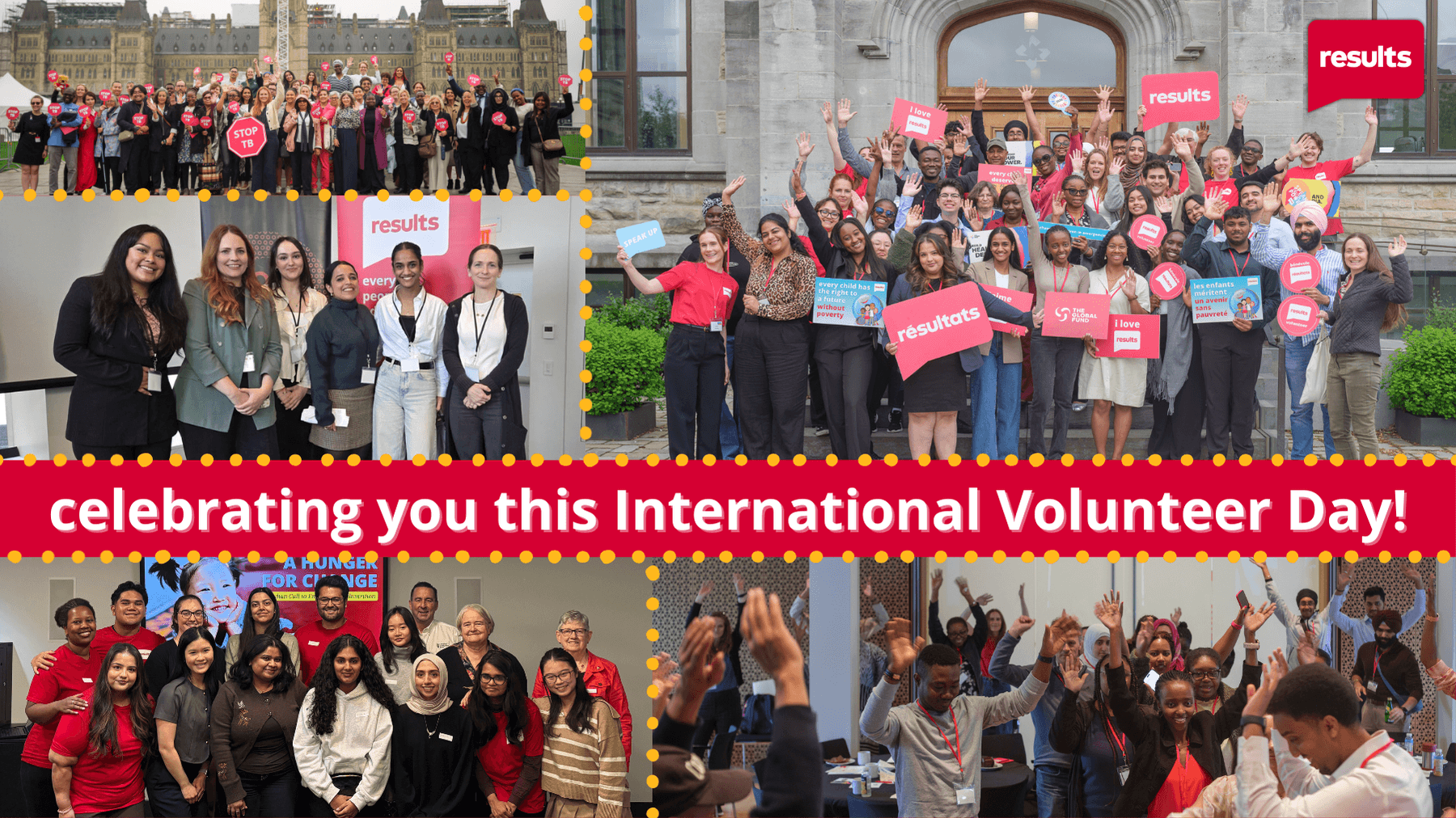 celebrating you this International Volunteer Day!